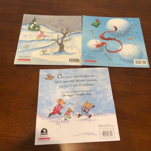 Scholastic Snowman Winter Books Bundle of 3 - Picture 2 of 16